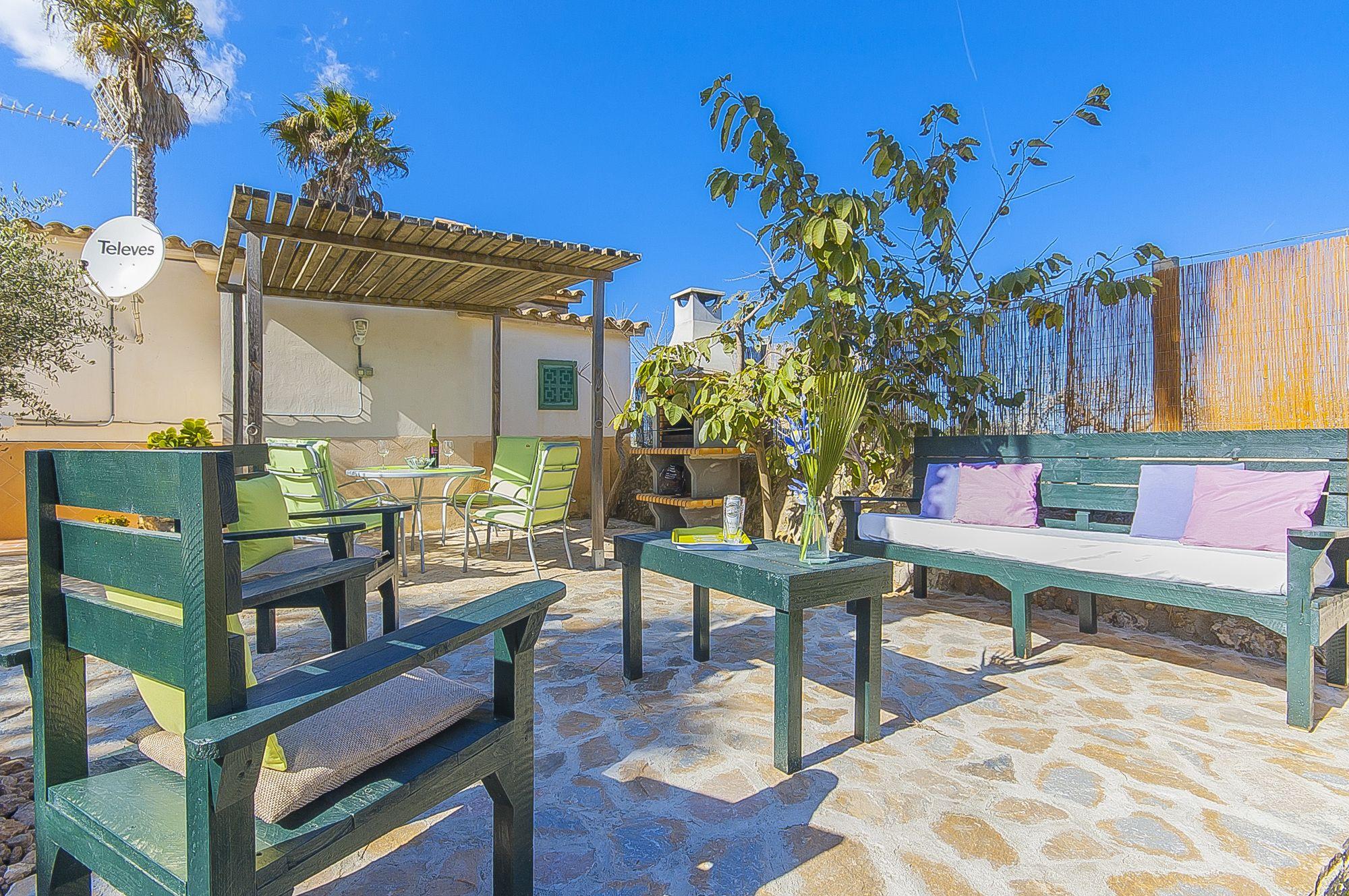 Caseta De Vernissa Santa Margalida Buitenkant foto